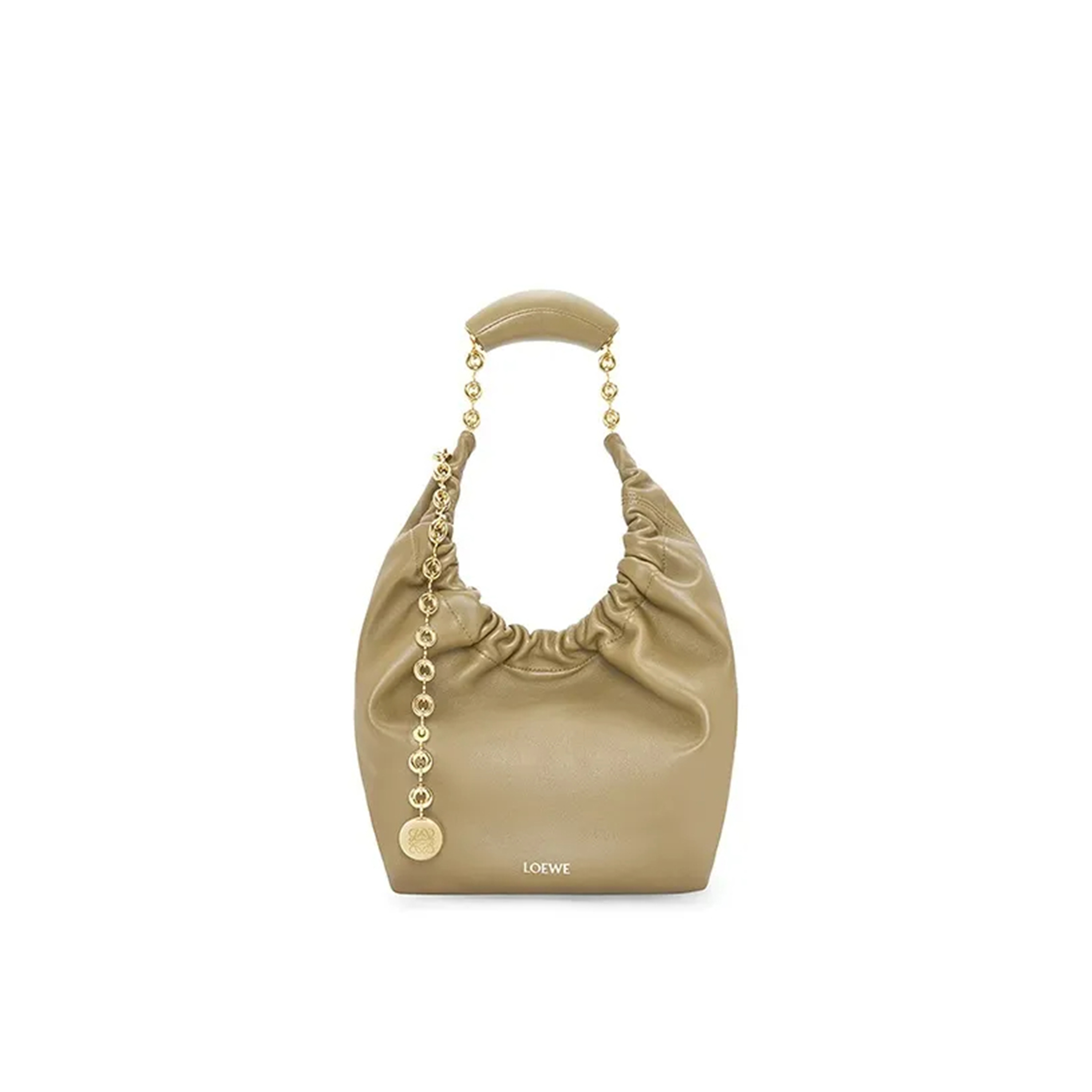LOEWE SMALL SOFT NAPPA SHEEP LEATHER SQUEEZE BAG A914NCHX01-9584 (29*24*10.5cm)